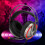 Low Frequency Volume Over Ear Gaming Headset With Independent Microphone Adjustable Sound Control Comfortable Head Mounted Adjustment Mute Function 6