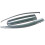Window Visor Wind Deflectors with Chrome Strips Rain Guards 20212023 1