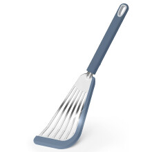 Spatula Silicone Éisc Grád Gairmiúil, Flipper Solúbtha Ard-Teasa-Fhriotanach le haghaidh Earraí Cócaireachta Neamhghreamaitheacha, Oiriúnach