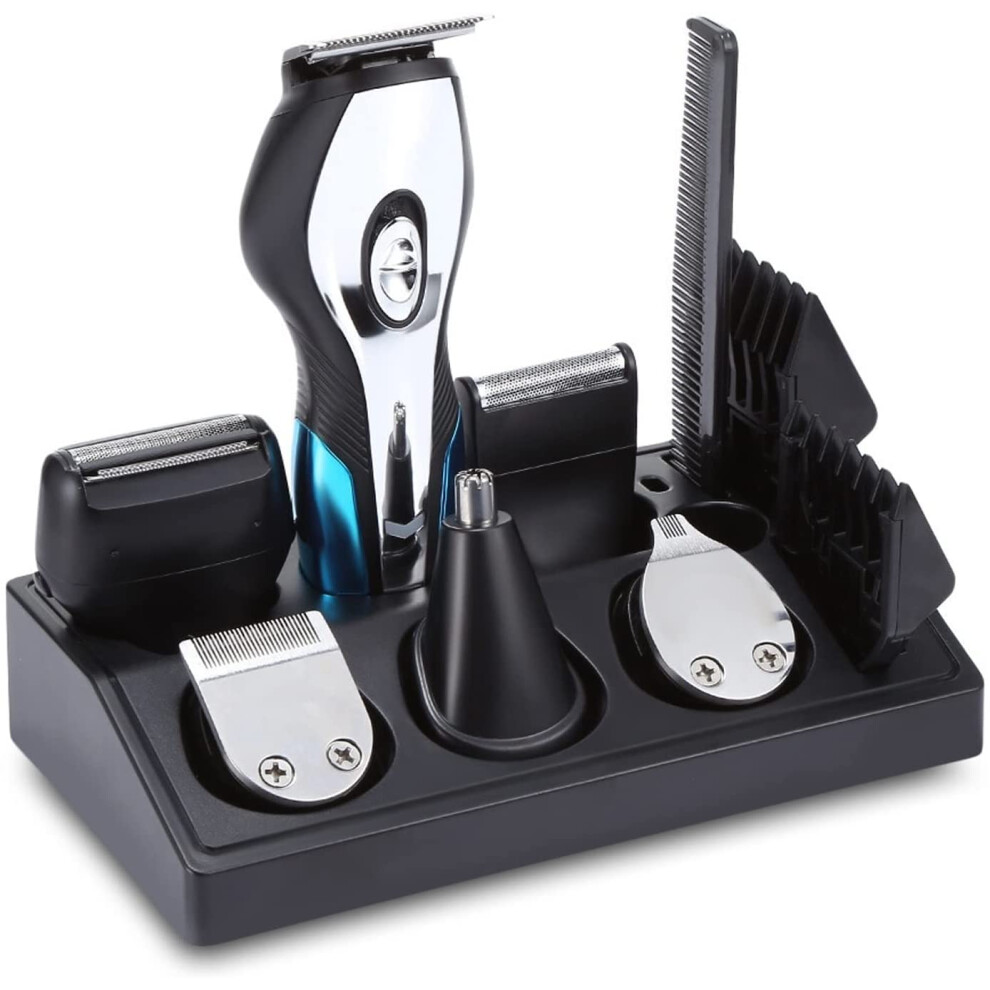 Hair Clippers for Men Cordless USB Rechargeable Beard Trimmer Kit with Precise Length Control and Low Noise