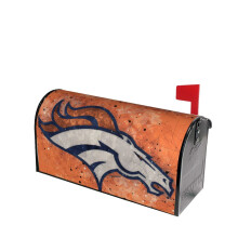 Broncos Team Mailbox Cover Equipped with magnetic mailbox protective cover mailbox protective cover