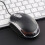 SUSUchens USB Black Wired Optical Light Scroll Wheel Mice Mouse for Computer PC Laptop 3