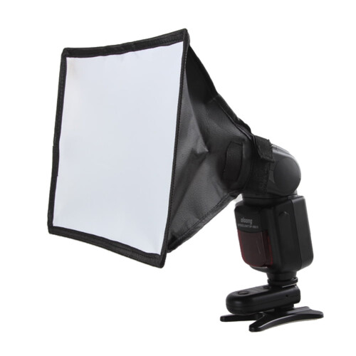 jixopn Fotografi Blitsdiffuser Softboks Universal Blitsdiffuser Reflektor Softboks Tilbehør for Nikon for Canon 1