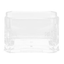 Boîte de rangement transparente pour sachets de sucre, sachets de thé, bonbons, dosettes de café (acrylique)