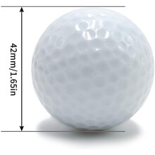 LED-lysende golfbolde, lyser i mørket om natten, 3-pak