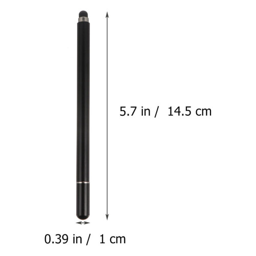 Set di 3 penne stilo 2 in 1 per touchscreen, universali, magnetiche e capacitive, per tablet. 1