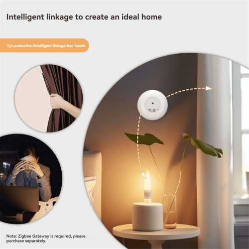 Έξυπνος αισθητήρας φωτός Tuya Zigbee Ανίχνευση φωτεινότητας, αυτοματισμός σπιτιού, 2