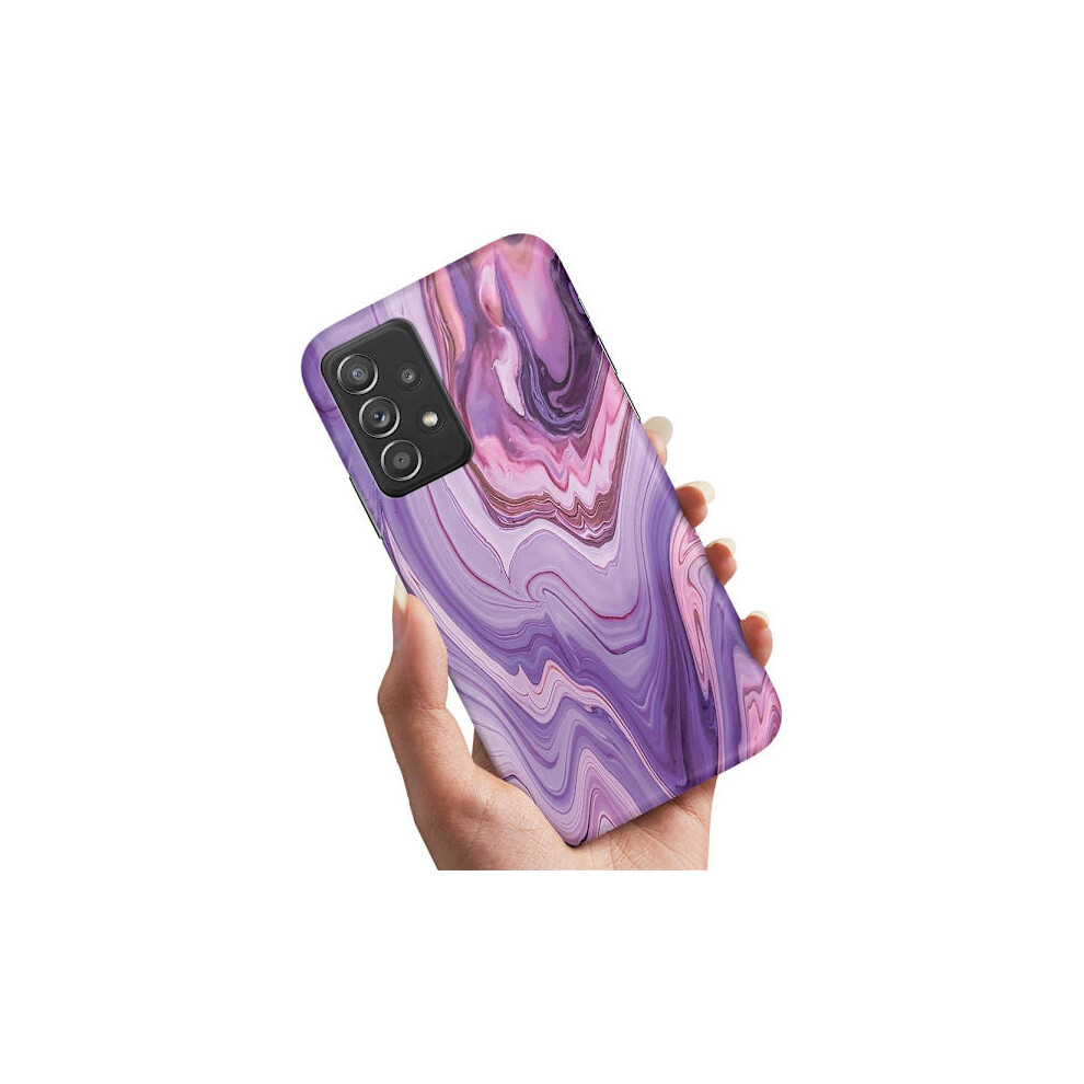 Compatible With Samsung Galaxy A52/A52s 5G - Case/Mobile Case Marble Multicolor 9009791344448