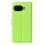 Capa para Google Pixel 9a em couro verde lichia 6