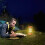 Φορητή ρετρό λάμπα κάμπινγκ, επαναφορτιζόμενη λάμπα LED USB, ρυθμιζόμενη και 5