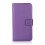 Compatível com Samsung S20FE - Capa carteira em couro genuíno - Roxo 2