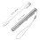 LEDMOMO1PC Φακός Νοσηλευτή με Επαναφορτιζόμενο Φακό LED USB από Ανοξείδωτο Ατσάλι για 5