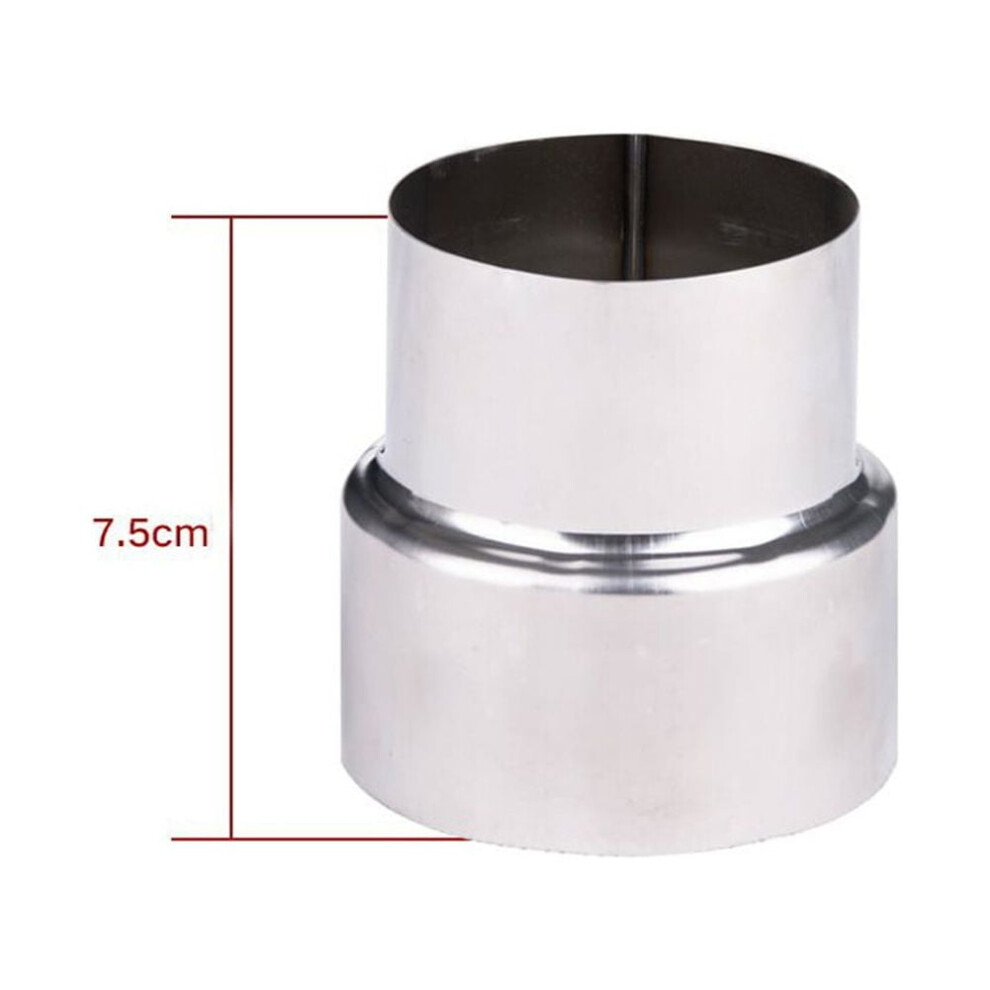 Stainless Steel Flue Liner Reducer / Tubing Connector Chimney Adaptor Stove Pipe Ã70Mm/Ã60Mm 9009791345216