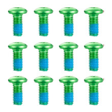 12 db/dobozos M5x10mm kerékpár tárcsafék ROTOR csavarokhoz T25Torx ROTOR csavarokhoz