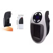 Přenosný elektrický ohřívač Toasty Heater 500 W s LED displejem, nastavitelným termostatem a časovačem, bezpečným ohřívačem do zásuvky
