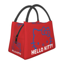 Niedliche Hello Kitty Lunchtasche, wiederverwendbare isolierte Lunchtasche für Büro, Arbeit, Picknick, Wandern – Stil 5
