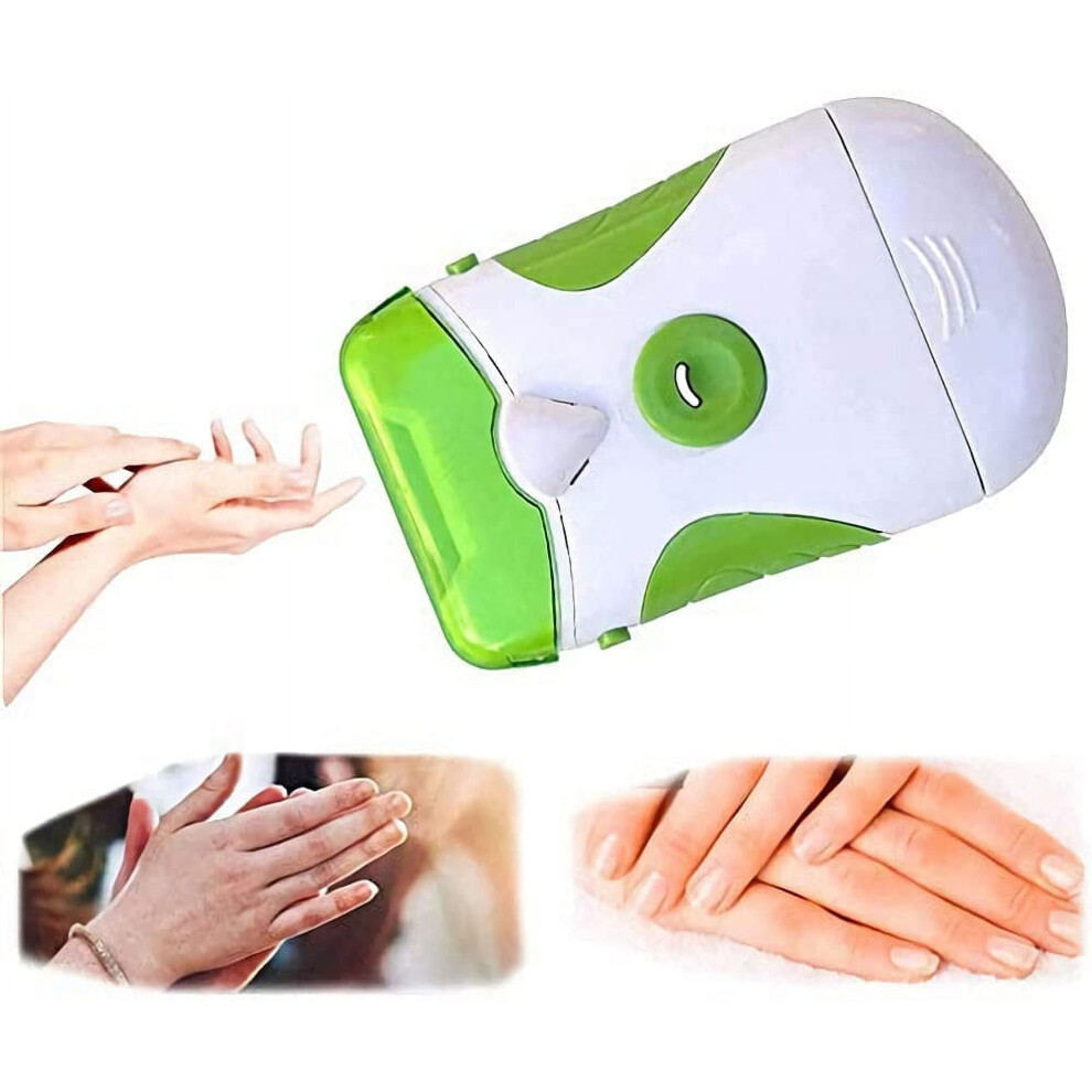 Electric Nail Cutter & Filer, 2-in-1 Electronic Manicure Pedicure Tool for Thick Toenails, Portable Nail Clipper for Adults & Elderly