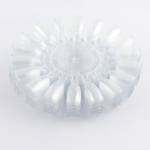 Round sample map / display with tips in plexiglass Transparent 2
