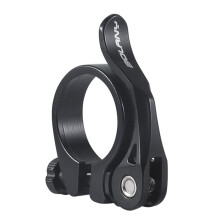 BLACK BIKE For-SEAT POST CLAMP 31.8/34.9MM QUICK RELEASE ALLOY FIXTURE MTB ROAD