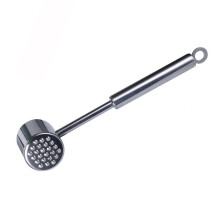 Meat Tenderizer Stainless Steel Meat Mallet Meat Meat Pounder for Tenderizing Flattening Pounding Steak Chicken Beef Lamb Poultry Silver