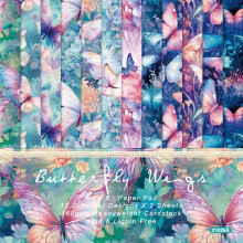 Scrapbook Paper Pads 24 Sheets 6x6 Inch Decorative Cardstock for Crafting and DIY Projects