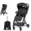 Baby Stroller One-Hand Folding Pushchair With Adjustable Backrest UK 1