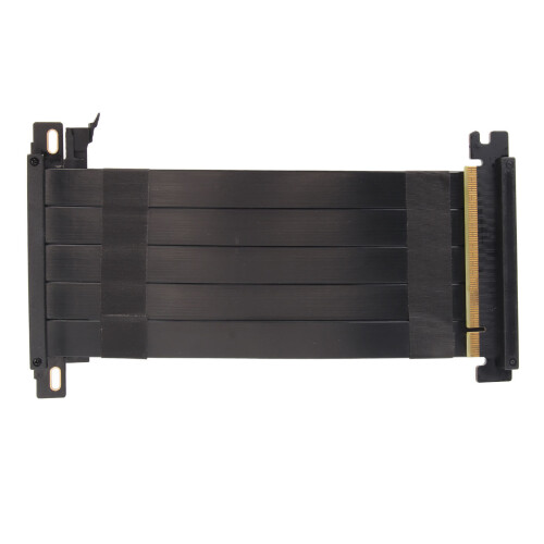 Εύκαμπτο καλώδιο PCIe Riser για PCIe4.0Riser, σύνδεσμος 180 μοιρών με καλώδιο επέκτασης