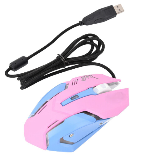 High Performance RGB LED Gaming Mouse Ergonomic Design Sweat-resistant Surface 7 Programmable Buttons Wide Compatibility for Windows Mac Gamers