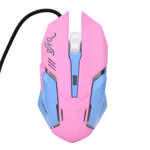 High Performance RGB LED Gaming Mouse Ergonomic Design Sweat-resistant Surface 7 Programmable Buttons Wide Compatibility for Windows Mac Gamers 2