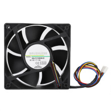 Eenvoudig te installeren en te gebruiken borstelloze koelventilator, ultrastille PWM-computerbehuizingsventilator, sterke warmteafvoer, stabiele en