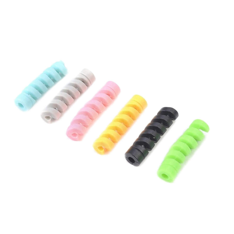 Spiral Tube Charging Cable Protector, Wire Protector For Cellphones, Chewsafe Cord Protector, Cable Strain Relief 9147006906682