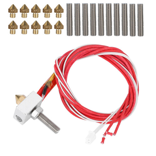 Κιτ αντικατάστασης Hotend MK8Brass Extruder Υψηλής θερμοκρασίας αντίστασης σε θερμαντικό 1