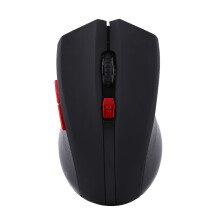 Wireless Gaming Mouse With 2400 DPI, 6 Keys Ambidextrous Design Optical Mouse, Plug And Play Portable Mouse For PC Laptop Notebook With Strong Durabil