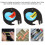 High Functionality Plastic Labeling Tape, Rapid Cassette Change For Easy Switching Between Projects, 1/2" x 13', 5PK 7