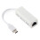 Συμπαγής σχεδιασμός Προσαρμογέας δικτύου USB2.0Ethernet Σύνδεση Fast Ethernet Ενσύρματο LAN με 1