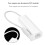 Συμπαγής σχεδιασμός Προσαρμογέας δικτύου USB2.0Ethernet Σύνδεση Fast Ethernet Ενσύρματο LAN με 4