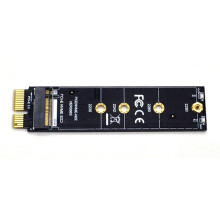 Supports M Key SSD NVMe SSD Adapter, Plug And Play PCIe Interface Aluminum Heat Sink Computer Performance Upgrade Full Speed Transmission Dual M.2 Slo