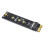 Υποστηρίζει προσαρμογέα SSD NVMe SSD, διεπαφή PCIe Plug and Play, ψύκτρα αλουμινίου, 3