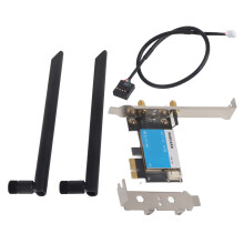 Adaptor de rețea AX210NGW WiFi6E cu viteză Gigabit Bluetooth 5.2MU MIMO PCIe cu OFDMA pentru laptopuri și desktopuri Windows 10 11