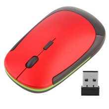 LED Design Wireless Mouse Rechargeable Slim Silent Ergonomic Computer Mouse for Travel Office Work 2.4G and Bluetooth Modes 3 DPI Options