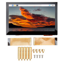Plug And Play Touchscreen IPS Display 4.3 Inch Capacitive Touch Screen 800X480 HD Monitor With MIPI DSI Interface For Raspberry Pi 4B/3B+/3A+/3B/2B+/A