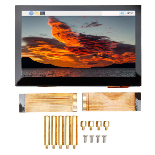 Οθόνη αφής IPS Plug and Play, χωρητική οθόνη αφής 4,3 ιντσών, οθόνη 800X480HD με διεπαφή MIPI DSI