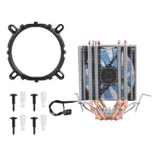 PWM CPU-ventilator, radiator, koeler, heatsink met hydraulische technologie, geoptimaliseerd beugelontwerp, snelle warmteoverdracht, hoog rendement,