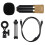 Μικρόφωνο εγγραφής για τραγούδι, παιχνίδια, μικρόφωνο USB με αποσπώμενο σφιγκτήρα, 1