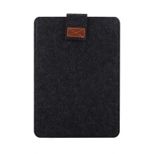 Slanke laptoptas met muismat, hoogwaardig vilt, draagbaar, krasbestendig, modieus uiterlijk, schokabsorberend, slijtvaste voering, universeel.