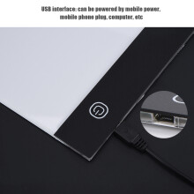 A4 USB LED Tracing Light Box - Adjustable Brightness Lightweight Drawing Board