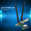 Προσαρμογέας PCIe WiFi6E εξαιρετικά χαμηλής καθυστέρησης, Bluetooth5.3OFDMA MU MIMO υψηλής 7