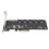 Placa de expansão SATA sem necessidade de drivers, compatível com Windows e Linux. Adaptador M.2NGFF para 5 portas SATA 3.0 com canais SATA 6