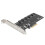 Placa de expansão SATA sem necessidade de drivers, compatível com Windows e Linux. Adaptador M.2NGFF para 5 portas SATA 3.0 com canais SATA 4