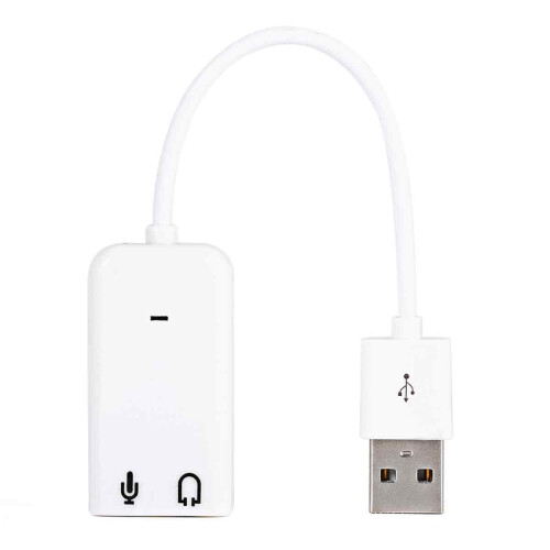 Εξωτερική κάρτα ήχου USB, ενσωματωμένο τσιπ μείωσης θορύβου με ενίσχυση